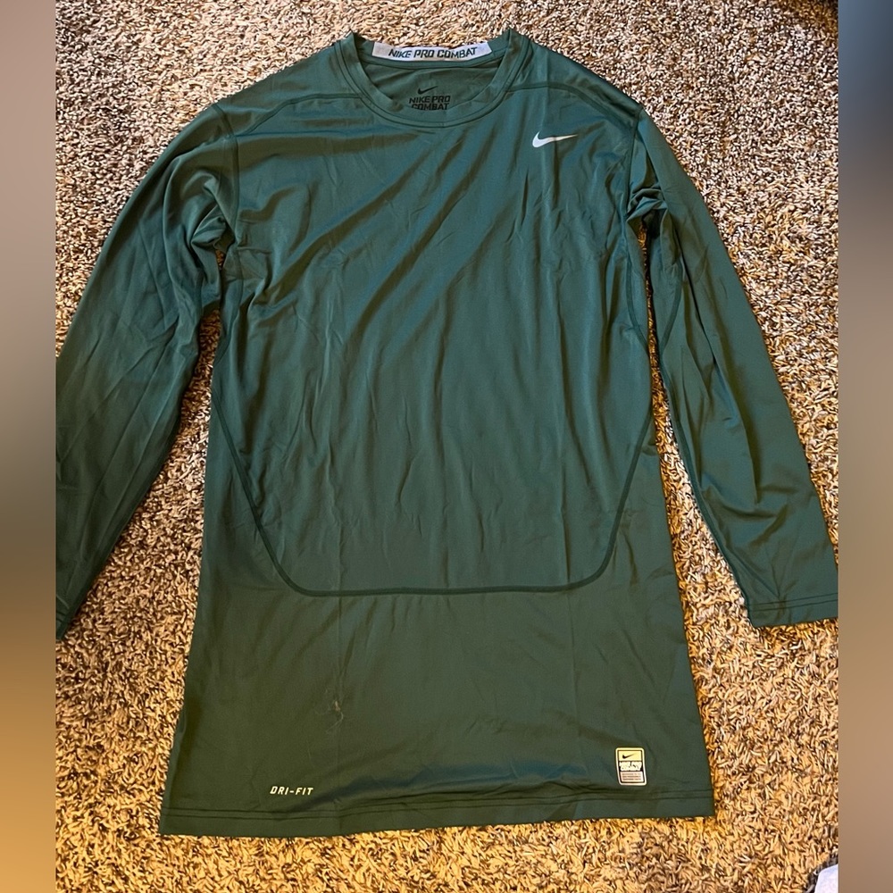Green Nike dri-fit pro combat tshirt size 4XL